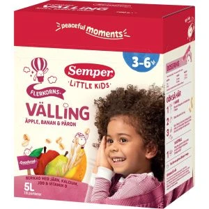 Semper Fullkornsvälling Flerkorn & Frukt 3år 5l - 700g