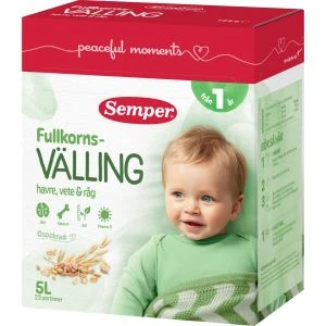 Semper Fullkornsvälling 1år 5l - 725g