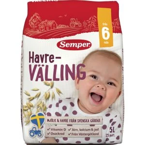 Semper Havrevälling 6 mån 5l - 725g