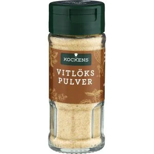 KOCKENS Vitlökspulver gourmetglas - 52g