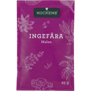 KOCKENS Ingefära malen påse - 25g