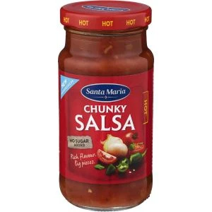 Santa Maria Chunky Salsa Hot - 230 g