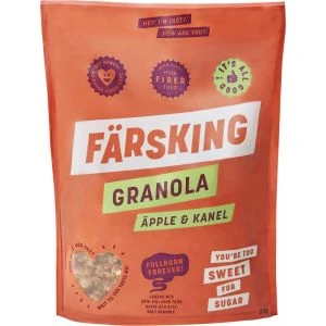 Färsking Granola äpple kanel - 375g