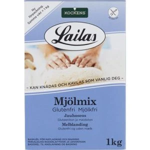 LAILAS Mjölmix glutenfri mjölkfri - 1kg