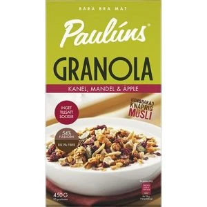 Paulúns Granola Kanel Mandel Äpple - 450 g