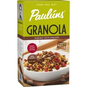 Paulúns Granola Kakao Hallon - 450 g