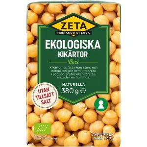 Zeta Kikärtor Ekologiska - 380g