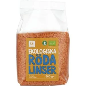 Garant Röda Linser - 500g