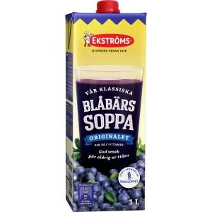 Ekströms Blåbärssoppa original - 1 l