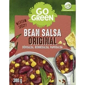 GoGreen Bean Salsa Orginal - 380g