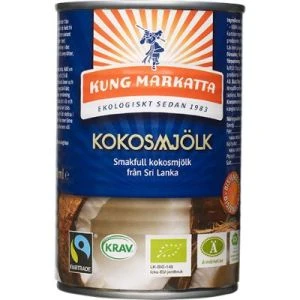 Kung Markatta Kokosmjölk KRAV FT  - 408.0 g