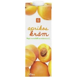 Garant Aprikoskräm - 1 liter