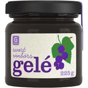 GARANT SVART VINBÄRSGELE - 225G