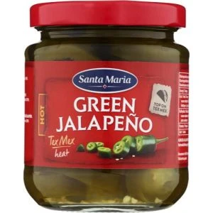 Santa Maria GREEN JALAPEÑO HOT - 215 g