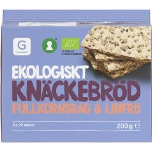 Garant EKO Knäckebröd Linfrö - 200g