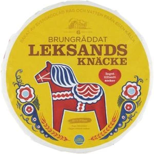 Leksands Knäckebröd Brungräddad - 830g