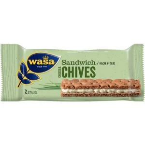 Wasa Sandwich Cheese & Gräslök - 37g