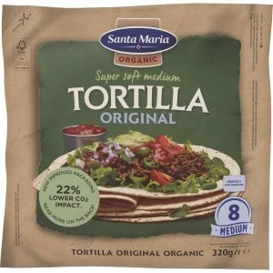 Santa Maria Tortilla Organic Original Medium - 320 g