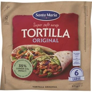 Santa Maria Tortilla Original Large - 371 g