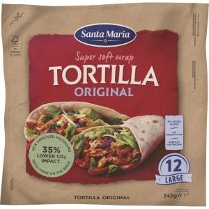 Santa Maria Tortilla Original Large - 742 g