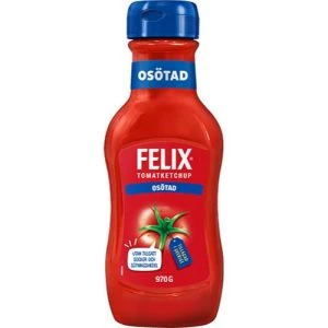 Felix Ketchup Osötad - 970 g