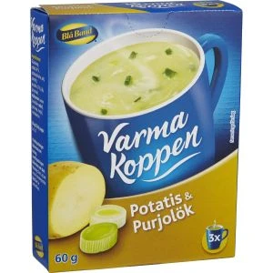 Blå Band VK Potatis & Purjolök soppa - 3x2 dl