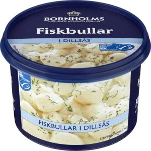 Bornholms Fiskbullar i dillsås - 375 g