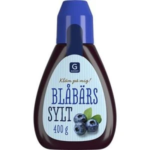 Garant Blåbärssylt squeeze - 400g