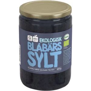 GARANT EKOLOGISKA VAROR BLÅBÄRSSYLT EKOLOGISK - 400G GLB