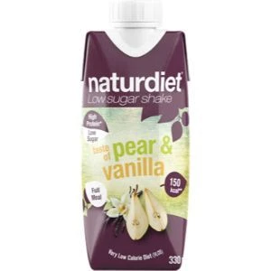 Naturdiet Shake pear/vanilla - 330 ml