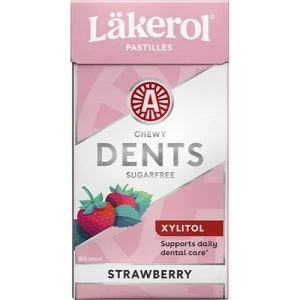 Läkerol Dents Strawberry - 36 gram