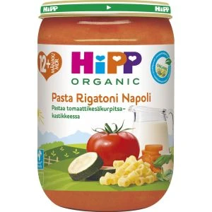 Hipp Pasta Rigatoni Napoli 12m - 220 g