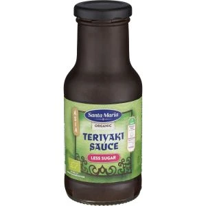 Santa Maria Organic Teriyaki Less Sugar - 250 ml
