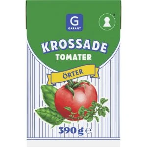 Garant Krossade tomater örter - 390gr