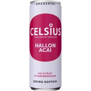 Celsius Hallon Acai - 355 ml