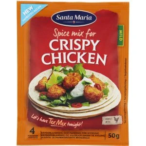 Santa Maria Crispy Chicken Spice Mix - 50 g