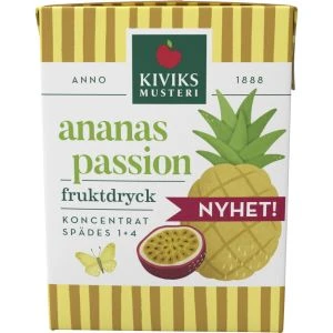 Kiviks Musteri Ananas/Passion Fruktdryck Koncentra - 2 dl