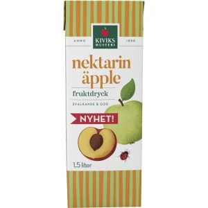 Kiviks Musteri Nektarin Äpple Fruktdryck - 1.5 L