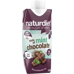Naturdiet Ready To Drink Shake Mintchocolate - 330 ml