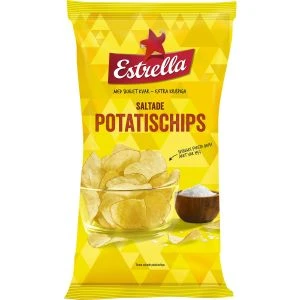 Estrella Saltade Potatischips - 40g