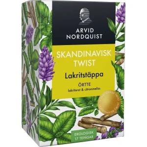 Arvid Nordquist Lakritstäppa, örtte - 17 st