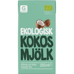 Garant Kokosmjölk eko - 250ml
