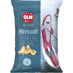 OLW Premiumchips Havssalt - 150g