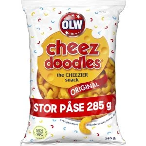 OLW Ostbågar cheez doodles - 285g