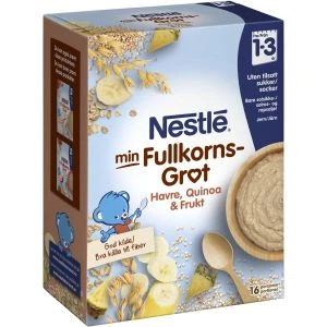 NESTLÉ Fullkornsgröt Quinoa/Frukt 1-3år - 16 port