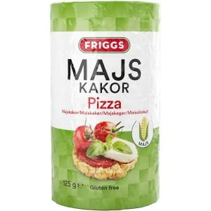 Friggs Majskakor - Pizza - 125g