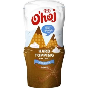 O'hoj Hard Topping Milk Choco - 300 gr