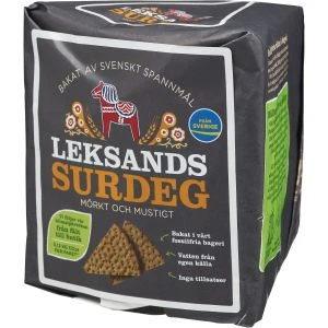 Leksands Knäckebröd Trekant Surdegsknäcke - 200g