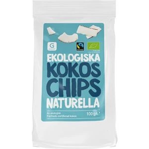 Garant ekologiska Kokoschips Naturella Eko FT - 100g