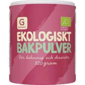 GARANT EKOLOGISKA VAROR Ekologiskt bakpulver - 120g